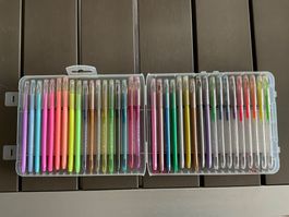 Gelstifte 36-teilig Metallic Pastel Glitter Neon
