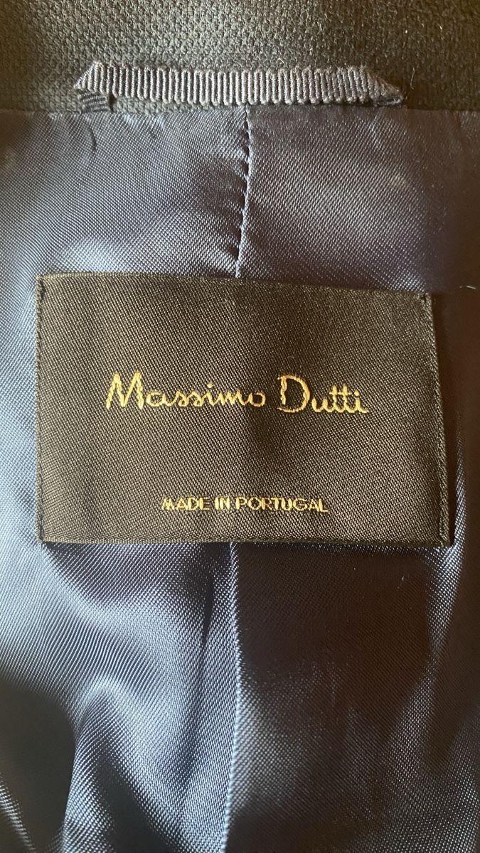 Massimo Dutti Giacche: Blazer Massimo Dutti, taille 36, marine, comme neuve! – Nuovo (secondo la descrizione) da Romont FR venduto da jeanne110 5