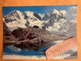 Die Berninagruppe von Fuorcla Surlej aus