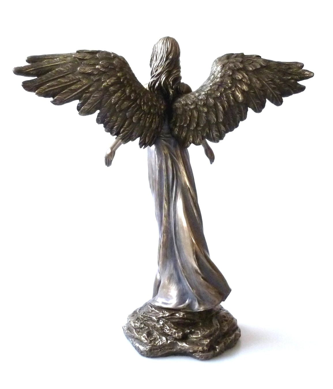 Statuette: Friedensengel Bronze - Kunstharz Statue – Nuovo e nell'imballaggio originale da Mauren venduto da Yeelen 5