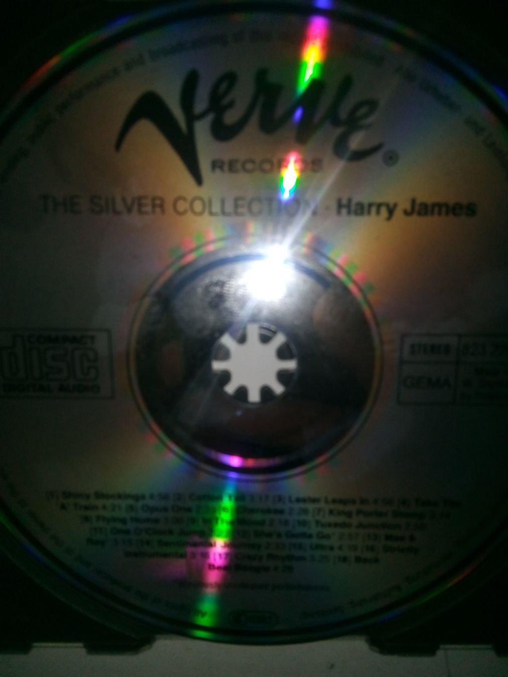 CD: Harry James and His Orchestra - The Silver Collection    CD – Usato da St. Gallen venduto da elk2024 2