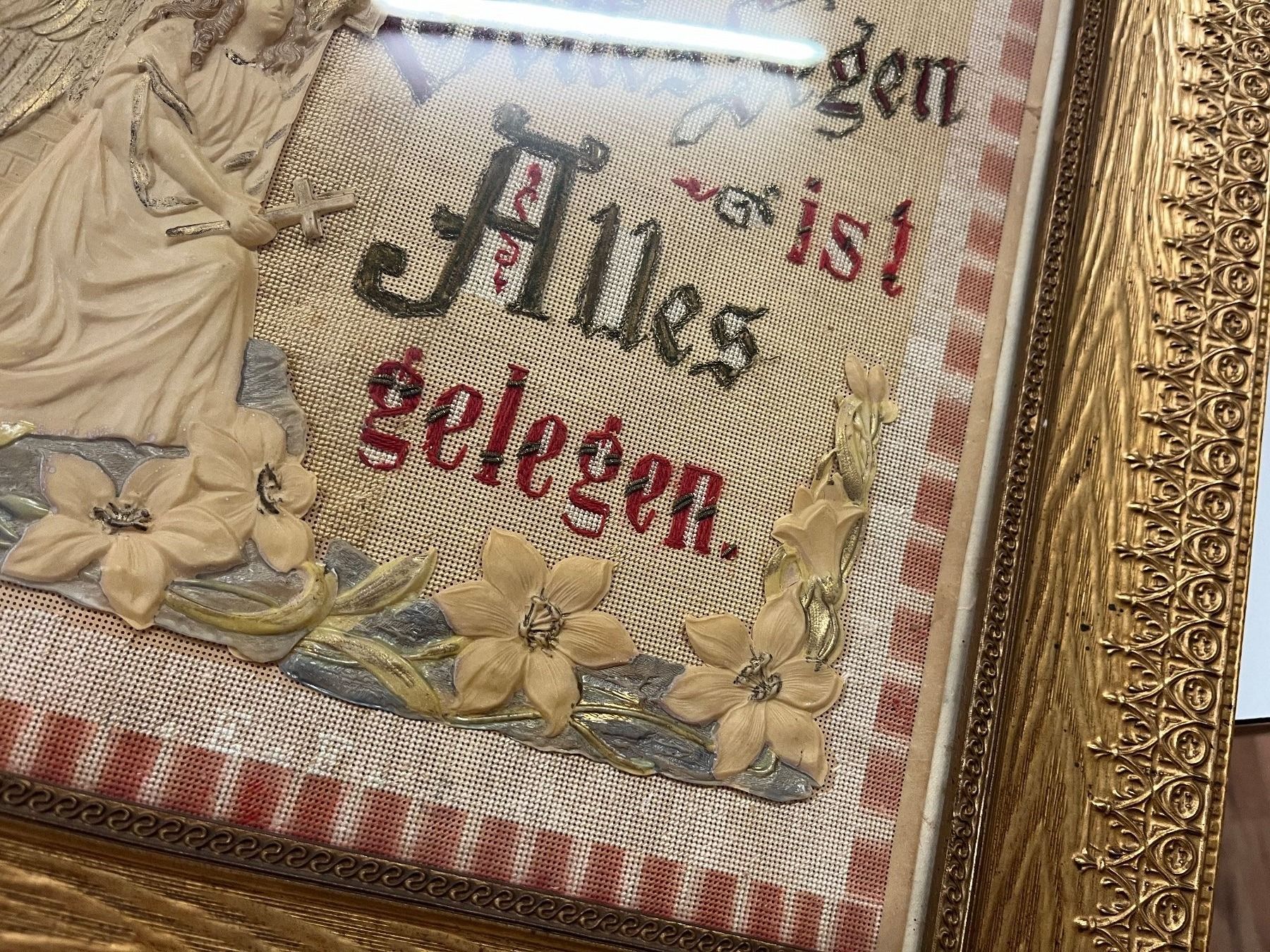 Foto & Immagini: Klosterarbeit mit kunstvollem Goldrahmen – Usato da Stetten AG venduto da Brissago25 6
