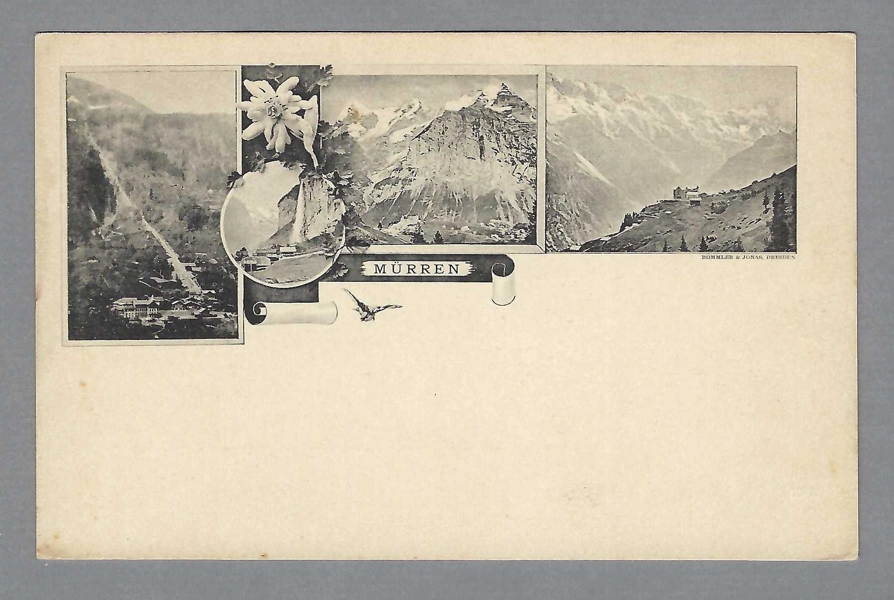 Cartoline postali: MÜRREN, * – Usato da Pura venduto da ulisse1957