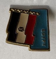 Pin Anstecker Ägypten Flagge Nationalfarben Souvenir
