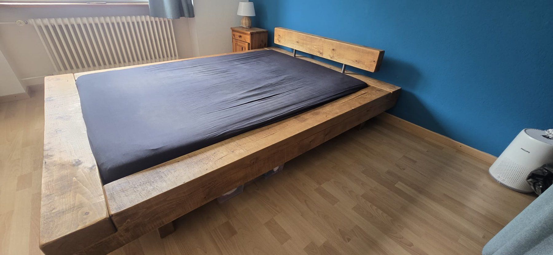Lits: Lit 140×200 en bois massif – D'occasion à Brügg BE par bch_8lj6 1