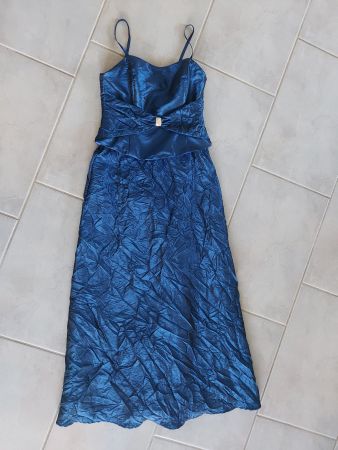Abendkleid Creation Chou Chou blau Grösse 36