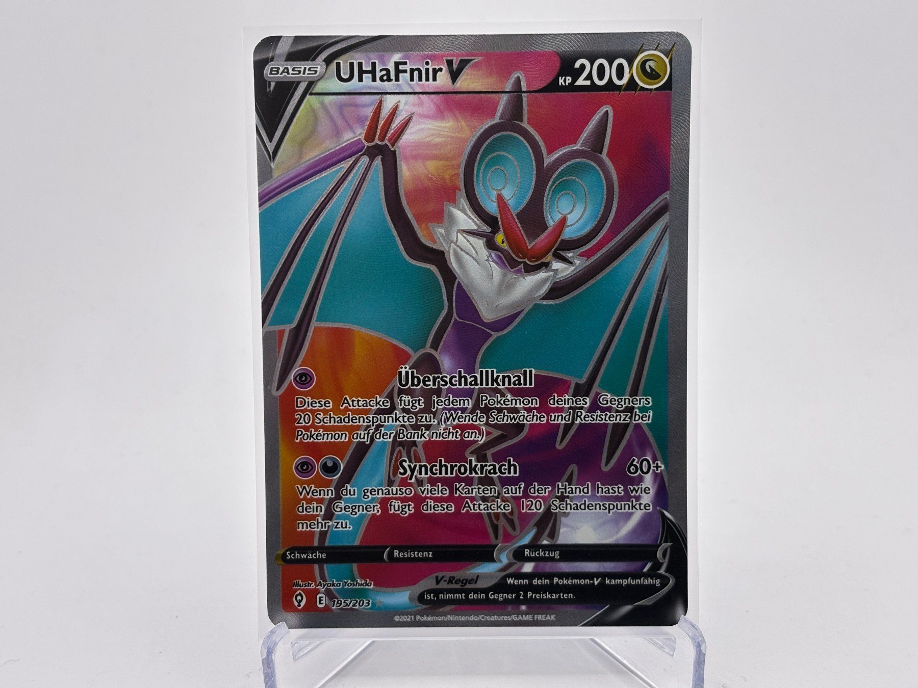 Pokémon Carte collezionabili: Drachenwandel - UHaFnir V  (EVS 195) - DE – Nuovo (secondo la descrizione) da Allschwil venduto da bul_5pmr
