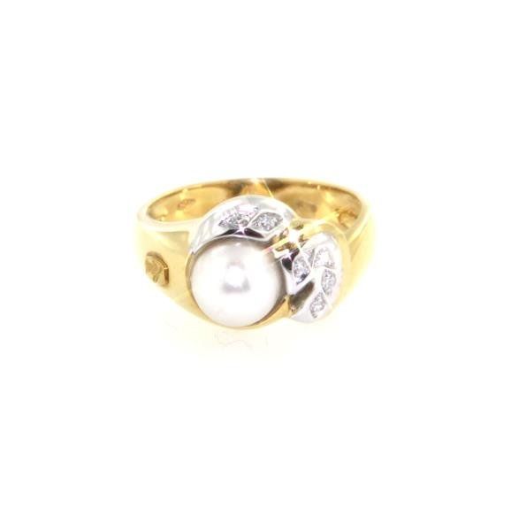 Anelli: Ring in Gold 18K mit diamanten – Usato da Stabio venduto da oroineurosuisse 2