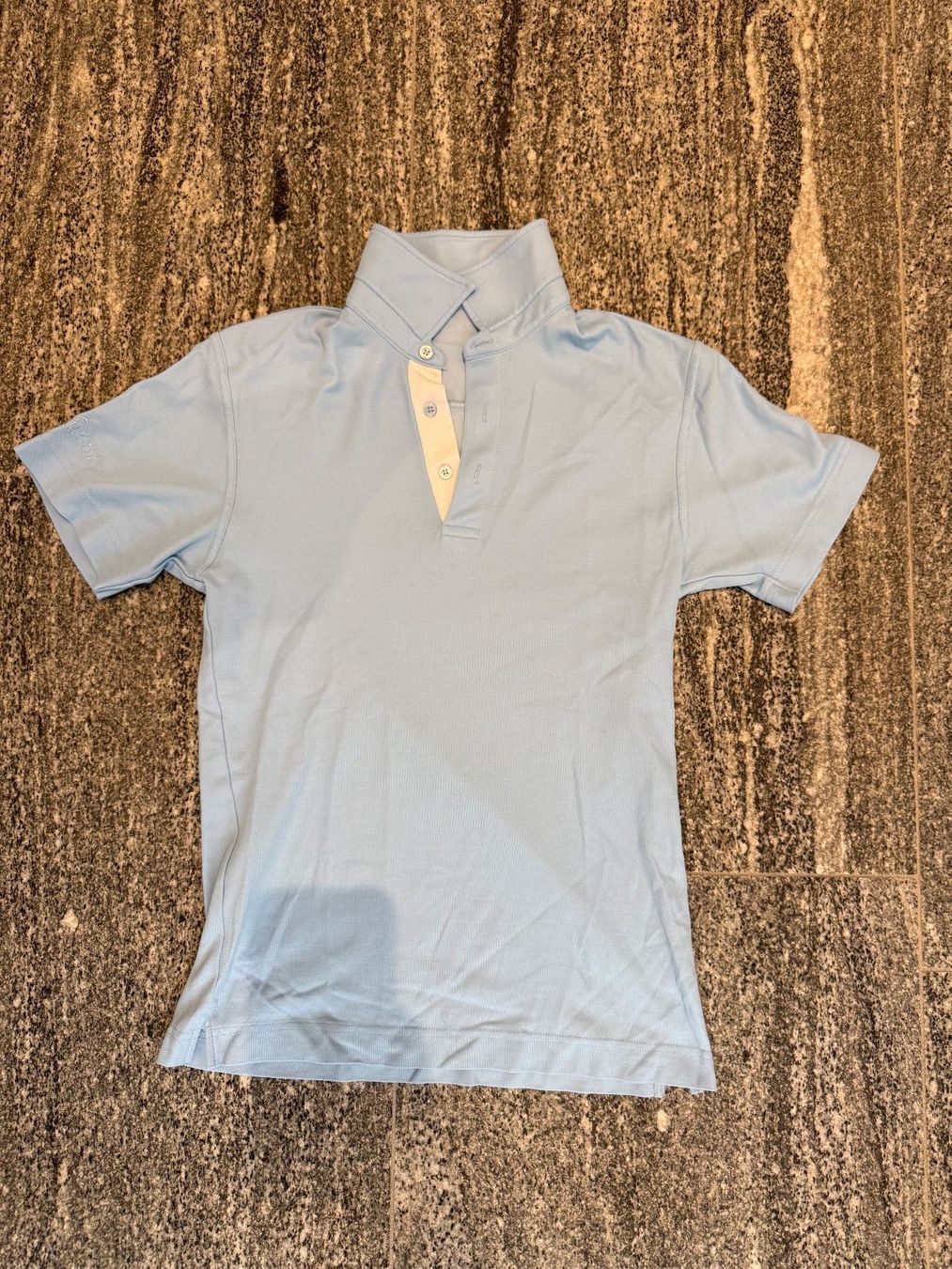 Magliette Polo: Light blue mens polo shirt – Usato da S. Vittore venduto da via_h2nb