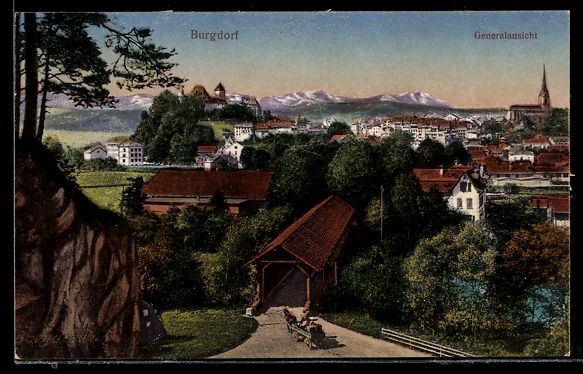Cartoline postali: AK Burgdorf, Generalansicht – Usato da Berlin venduto da bartko-reher