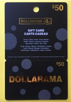 DOLLARAMA Geschenkkarten  ohne Guthaben und für Sammler