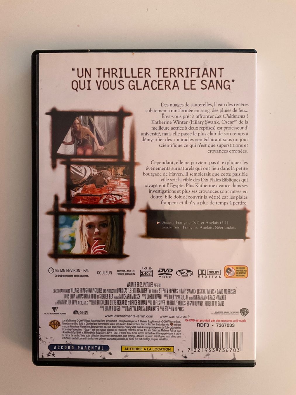 Alle DVDs: DVD Les Châtiments avec Hilary Swank – Gebraucht aus Veyrier von Deniro2 1