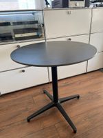 Vitra Design Tisch, rund, schwarz, guter Zustand