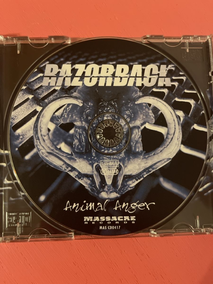 CD: Razorback - Animal Anger – Usato da Lützelflüh-Goldbach venduto da Deiv4 3