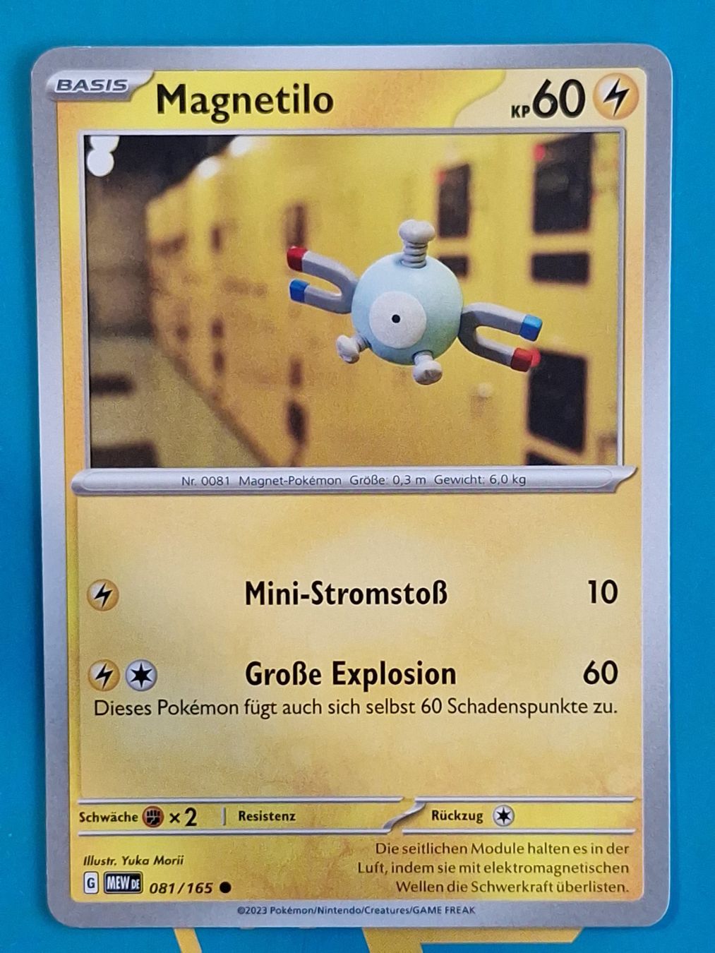 Pokémon Carte collezionabili: Magnetilo - DEUTSCH Mew 151 - #2.8 – Usato da Altstätten SG venduto da GGsGameshop