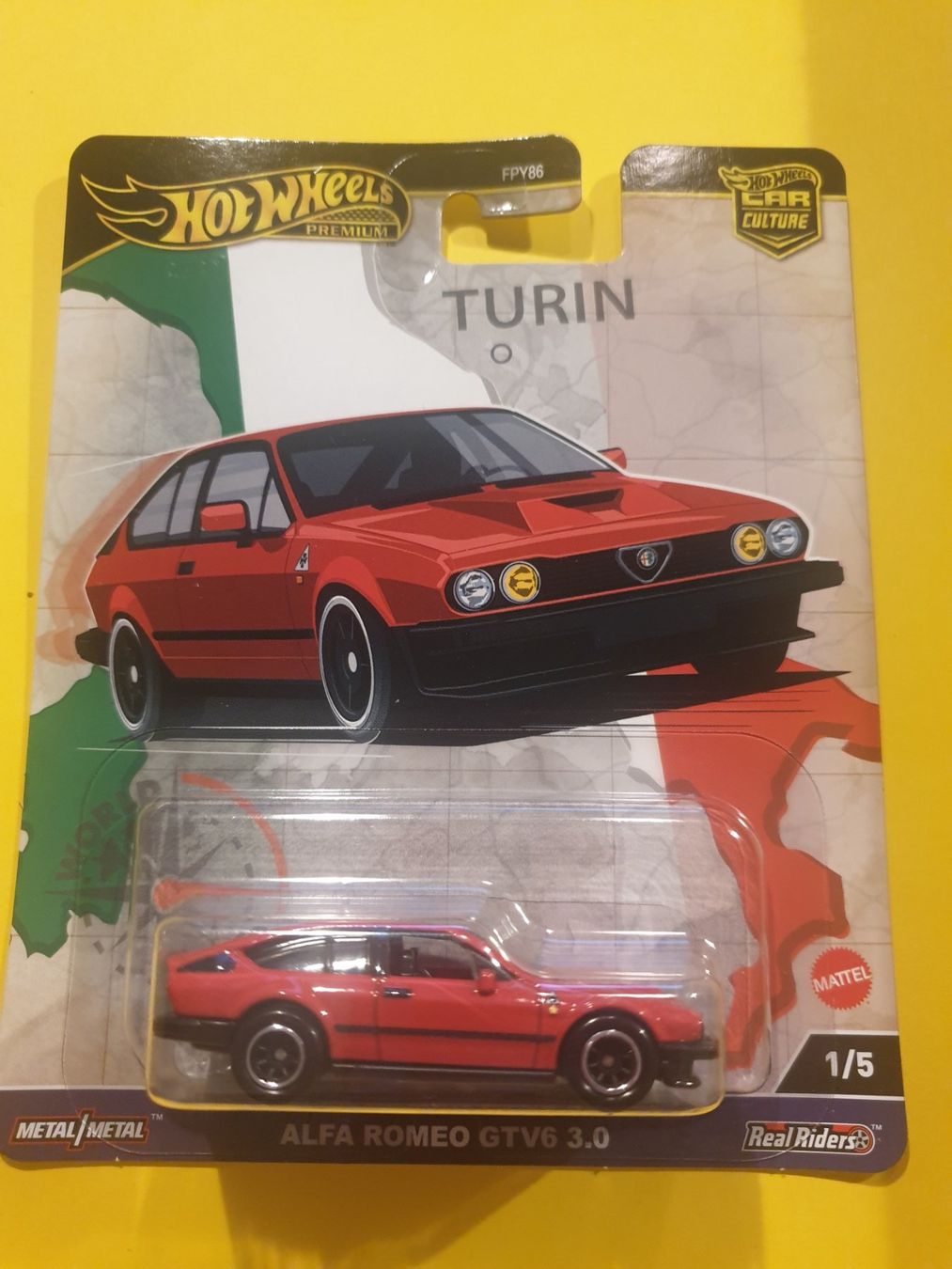 Hot Wheels Modellini d'auto: Hot Wheels ALFA ROMEO GTV6 3.0 – Nuovo e nell'imballaggio originale da Oftringen venduto da Rotor