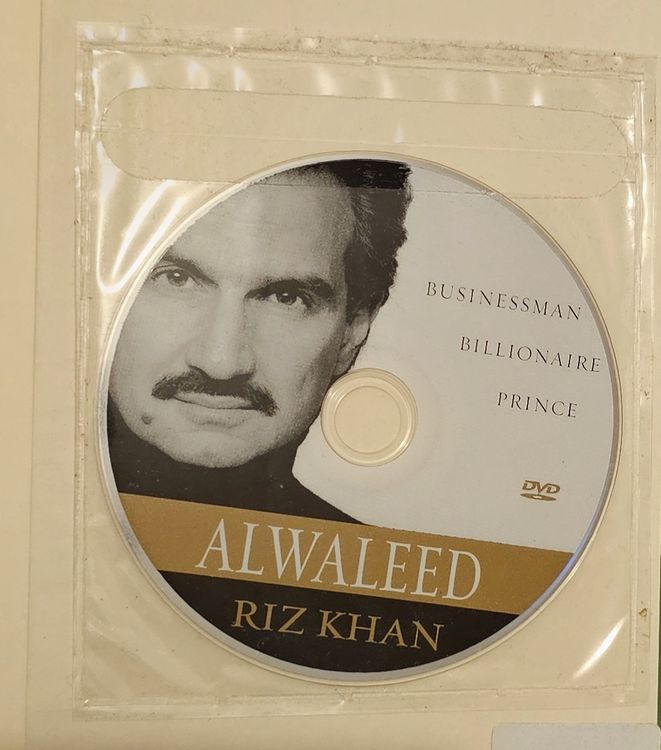 Al Walid Alwaleed Al Saoud with CD in english Riz Khan 416p (Neu ...
