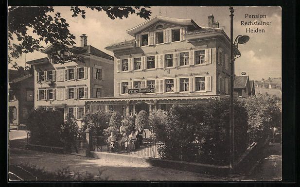 Ansichtskarten: Heiden, Ansicht der Pension Rechsteiner – Gebraucht aus Berlin von bartko-reher