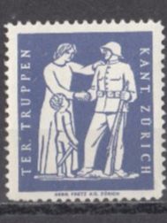 Alle Briefmarken: Territorial-Truppen Wi 66 * – Gebraucht aus Bürglen TG von StampGraf