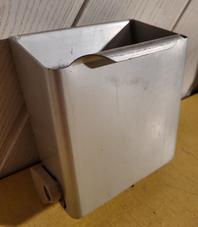 Wandabfallbehälter Brabantia Soft Touch Bin Silber Edelstahl 10L Wandabfallbehälter Brabantia Soft Touch Bin Silber Edelstahl 10L