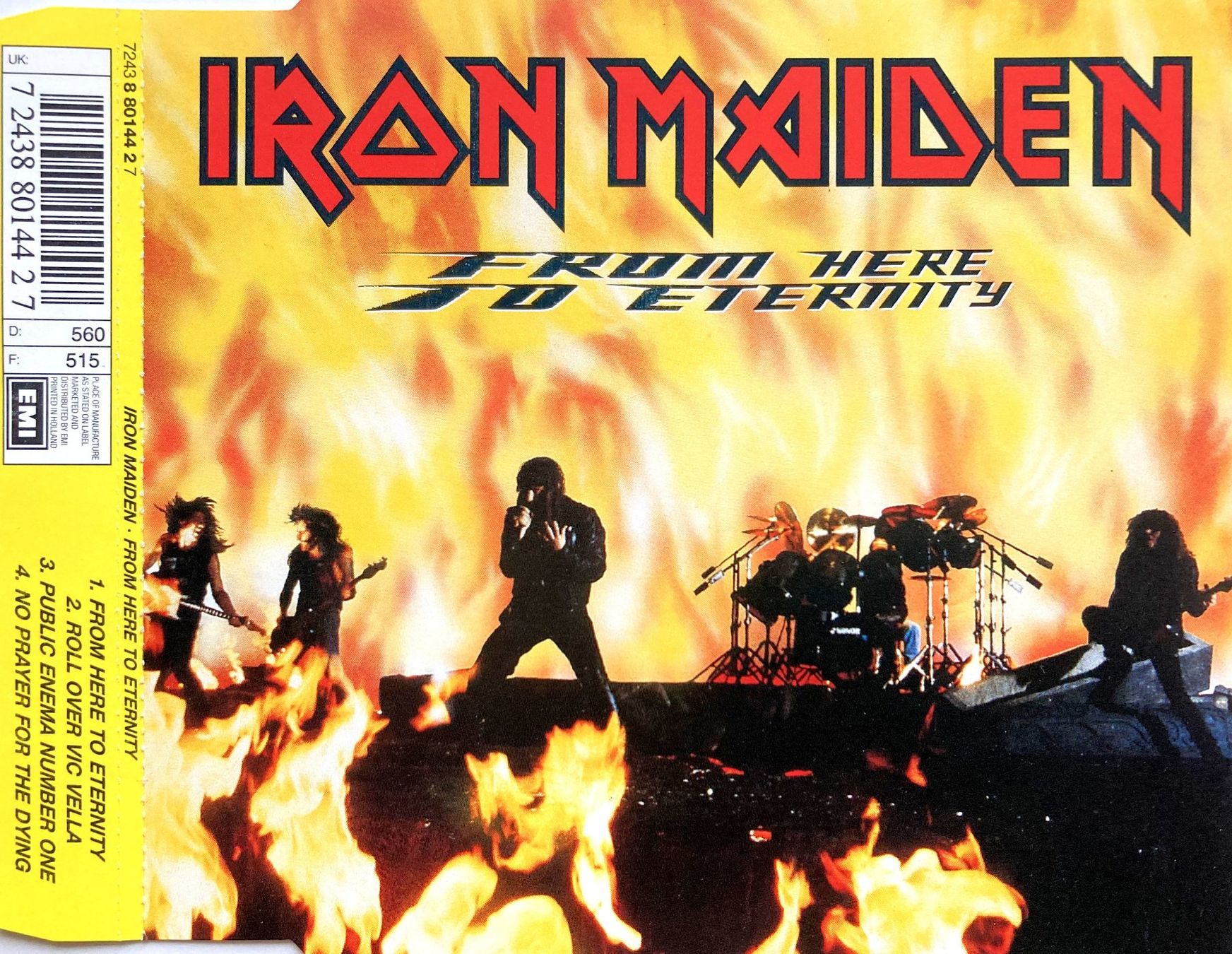 CD: IRON MAIDEN - FROM HERE TO ETERNITY – Usato da Bottens venduto da hotter-than-hell