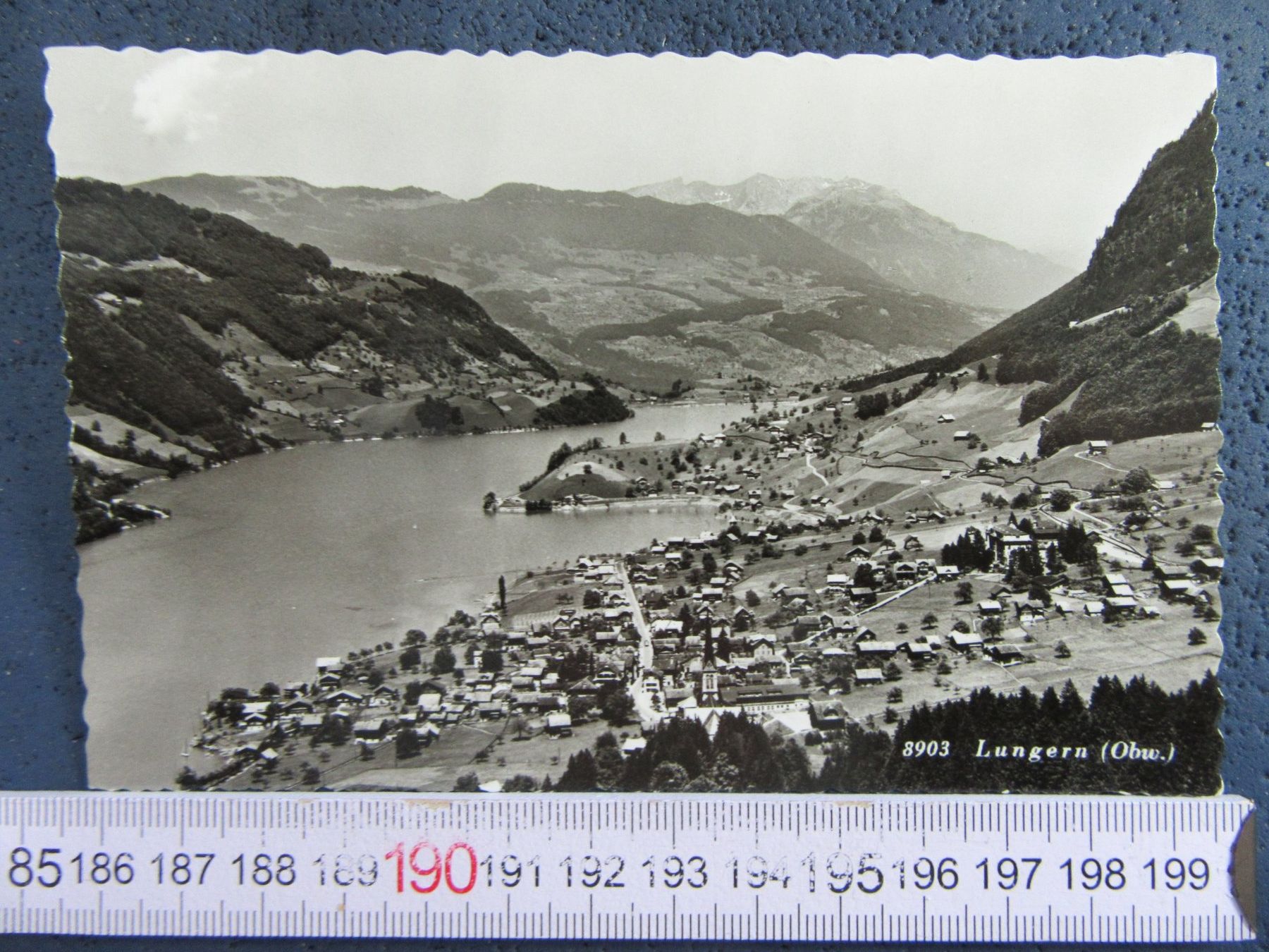 Cartes postales: LUNGERN AM SEE 1956 LUFTBILD – D'occasion à Ettingen par Hausi4711