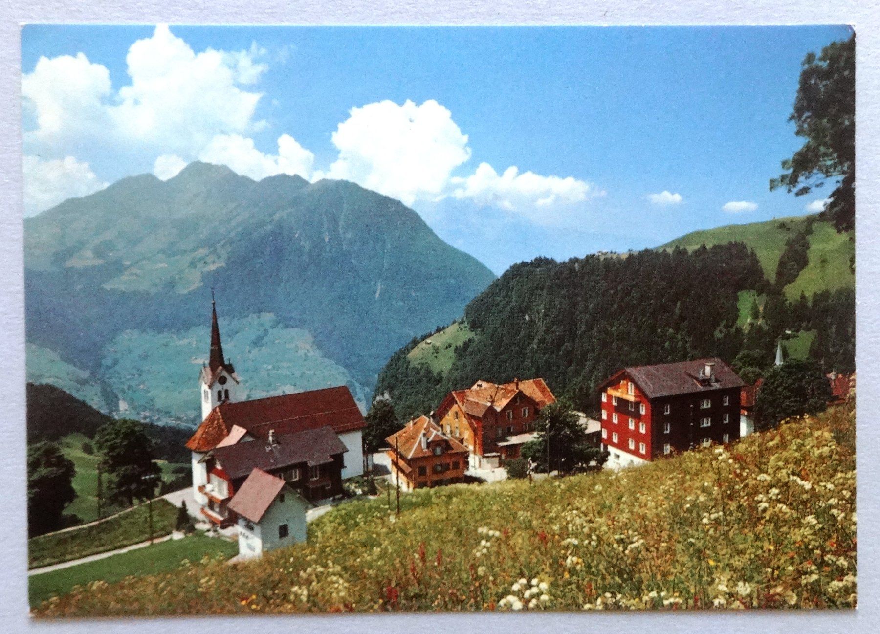 Cartoline postali: Niederrickenbach 1176 m ü.M. – Usato da Fétigny venduto da Billy2miny