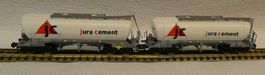 2 Stk Fleischmann Silowagen