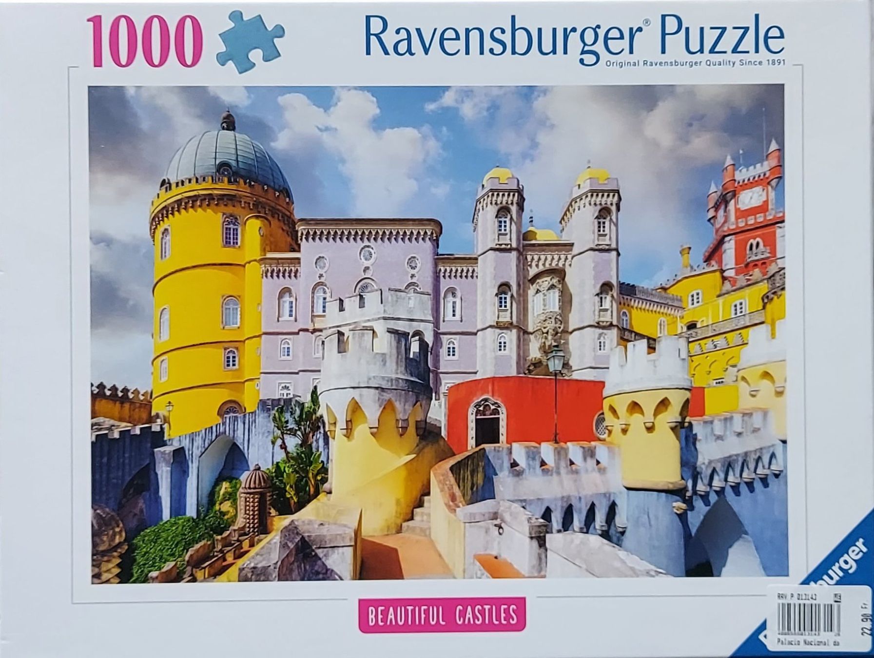 Ravensburger Puzzle: Ravensburger Puzzle 3x1000er "Beautiful Castles" – Usato da Belp venduto da Utah7 1