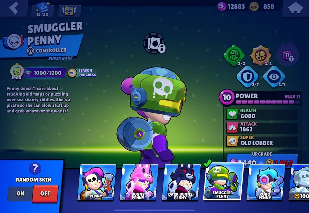 Brawl Stars Account -43x R35 - 69 Maxed - Rarest Skins (Neu und ...