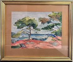 TABLEAU ILES de LERINS - St Honorat