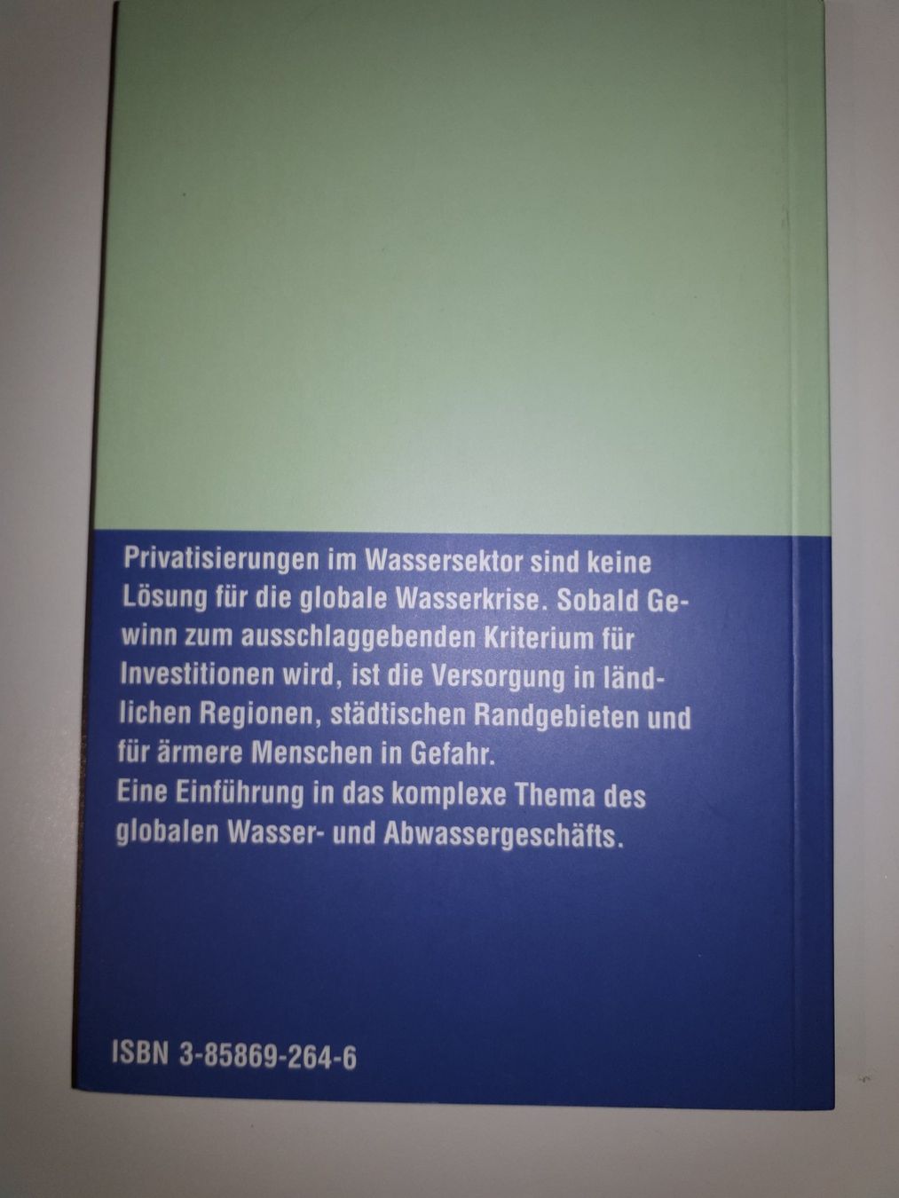 Bücher: Das Wassermonopoly – Gebraucht aus Dietikon von Buchantiqdietikon 1
