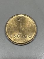 1 Escudo Portoghese (1$00 Escudo) coniata nel 1982