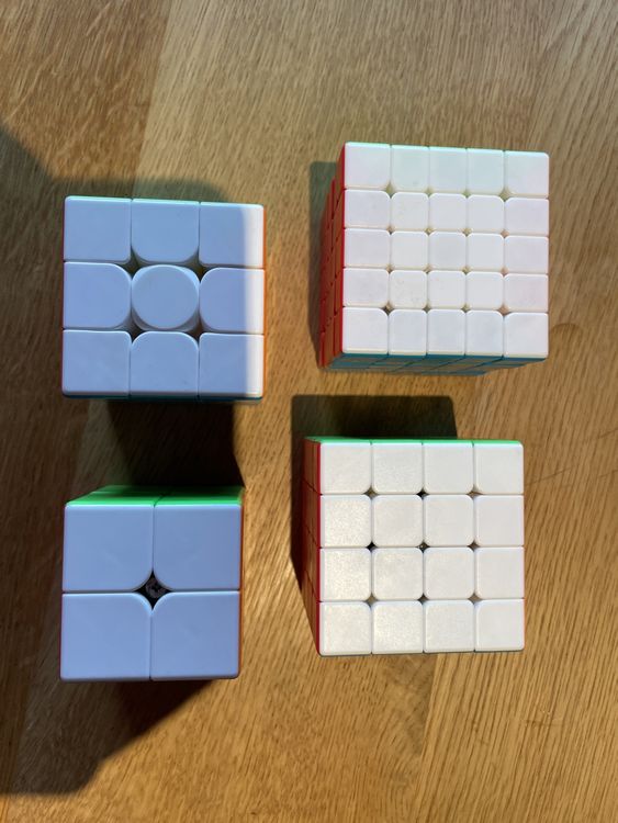 Vroxdrez 18 Mini Zauberwürfel Set - 3cm Magic Cubes Bunt & Sicher Für Kinder