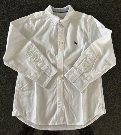 Kinderhemd weiss von H&M gebraucht in gutem Zustand