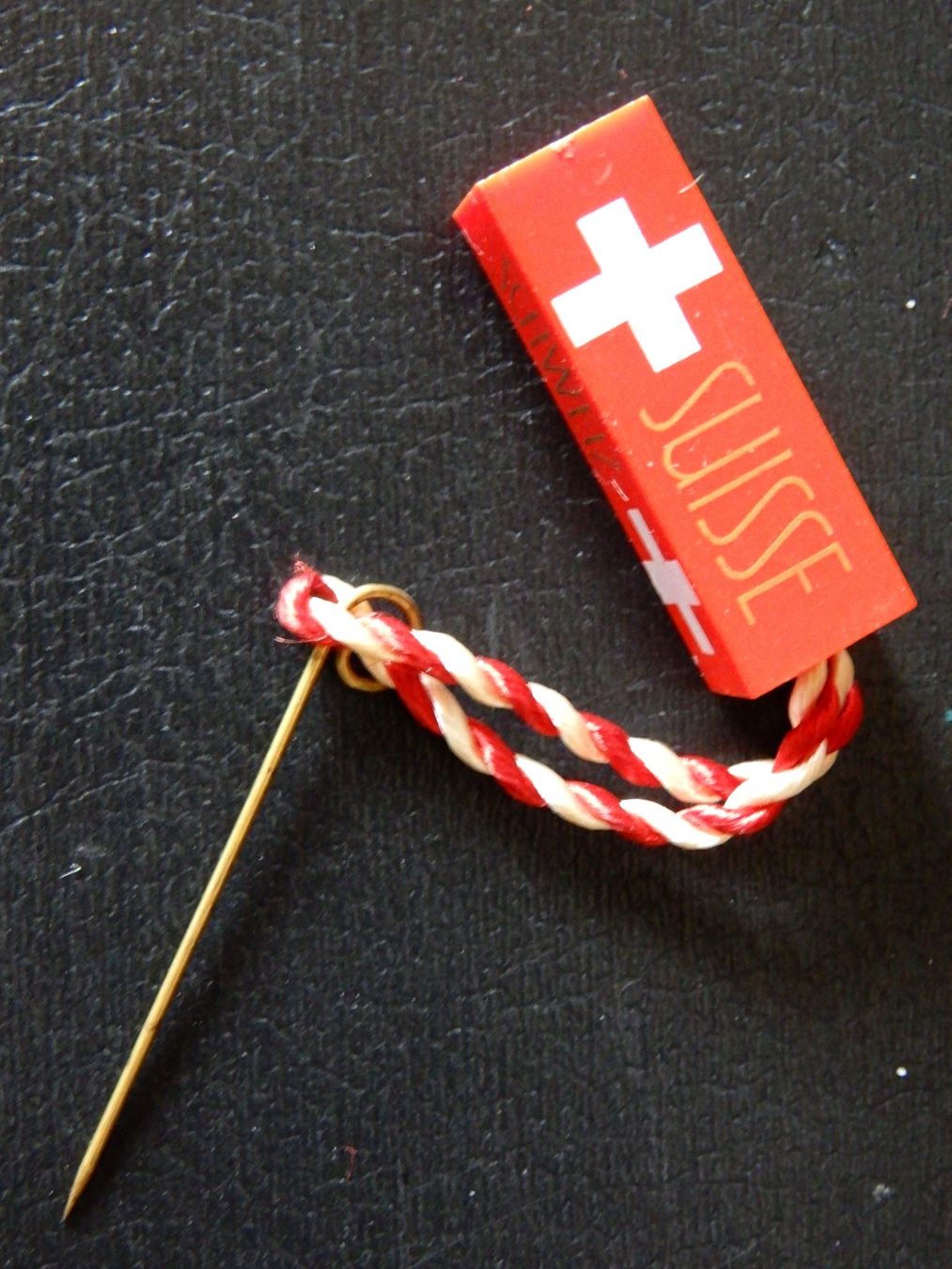 Swiss Placchette & Badge: 1. August Abzeichen 1981 – Usato da Senèdes venduto da Framboise52
