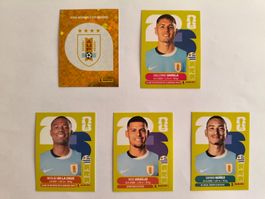 W Cup 2026 Uruguay N° 1, 8, 15, 16, 17