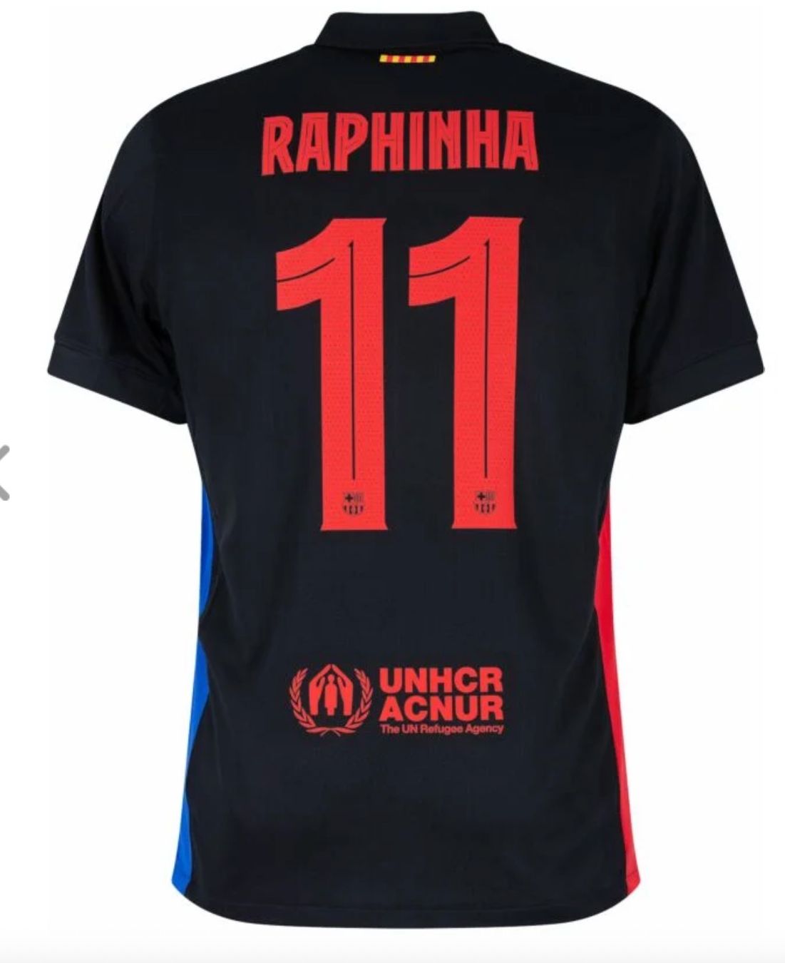 Nike Barcelona RAPHINHA 11 Away Trikot inkl. UNHCR / L (Neu und