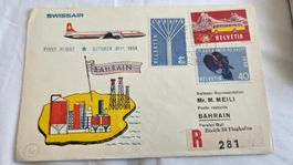1958 Erstflug Zürich - Bahrain