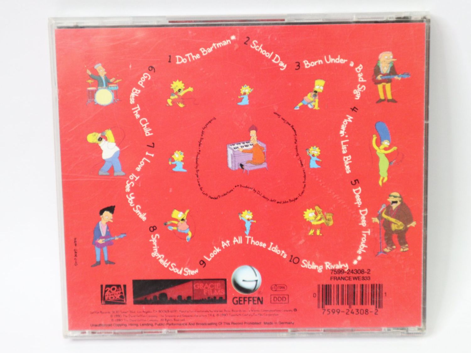 CDs: CD The Simpsons Sing The Blues Do The Bartman – Gebraucht aus Eschenbach SG von Astalavista 1
