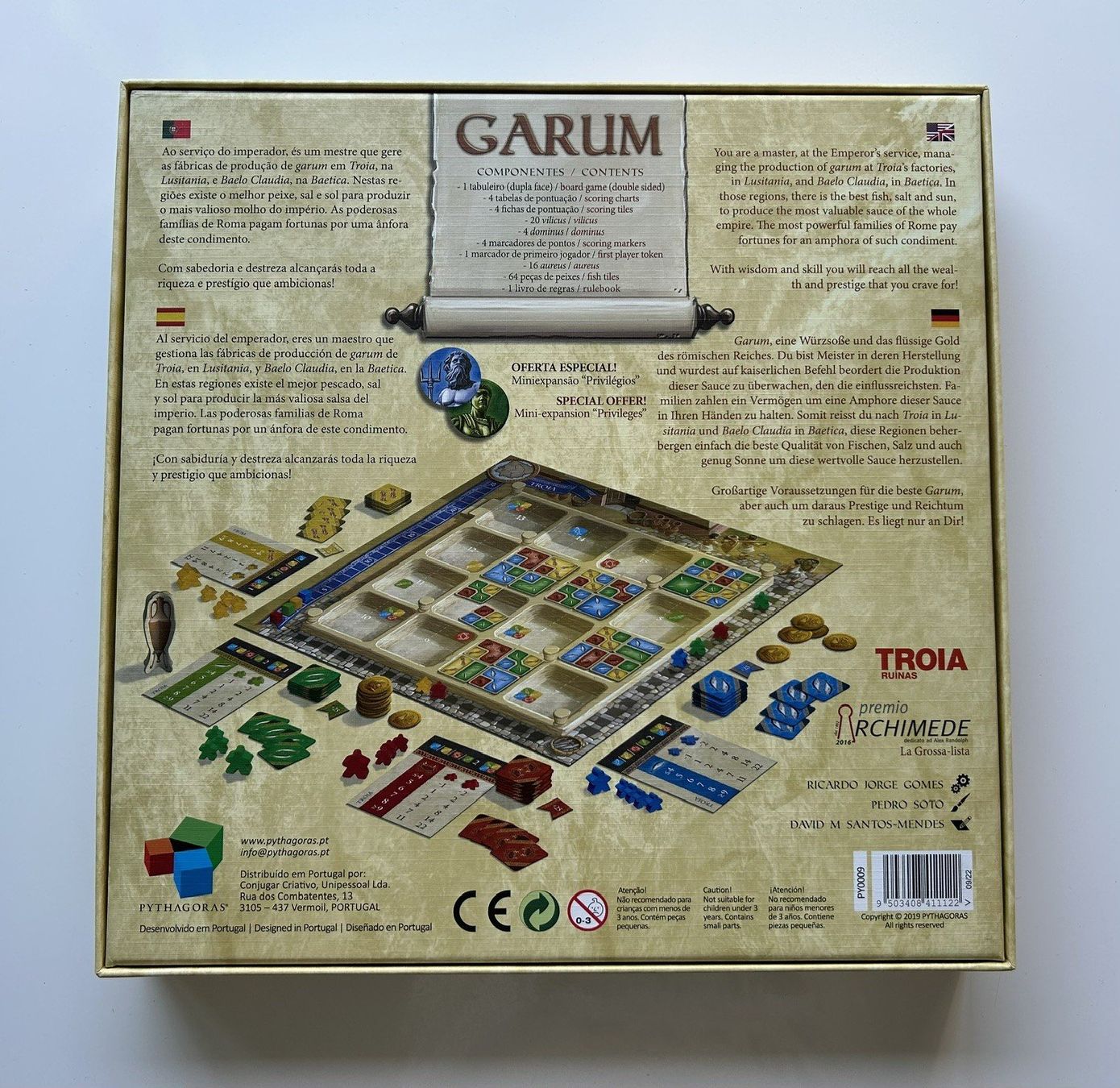 Giochi: Brettspiel "Garum" - Pythagoras – Nuovo (secondo la descrizione) da Baar venduto da WhatTheFunk01 1