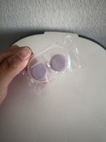 Kontaktlinsenbehälter Reise-Set lila neu
