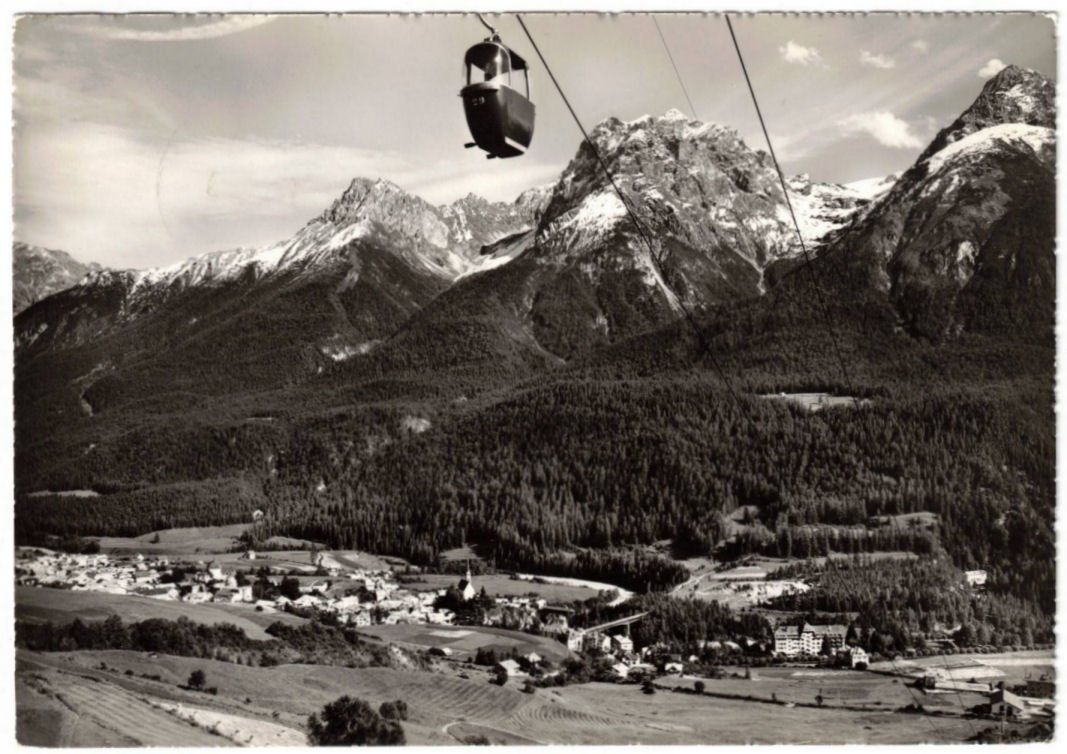 Cartoline postali: Scuol - Gondelbahn Motta Naluns – Usato da Binningen venduto da Mountainrider