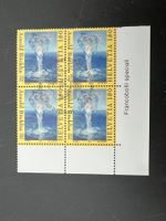 2001  Erstag gest.Viererblock mit Tab (K44)