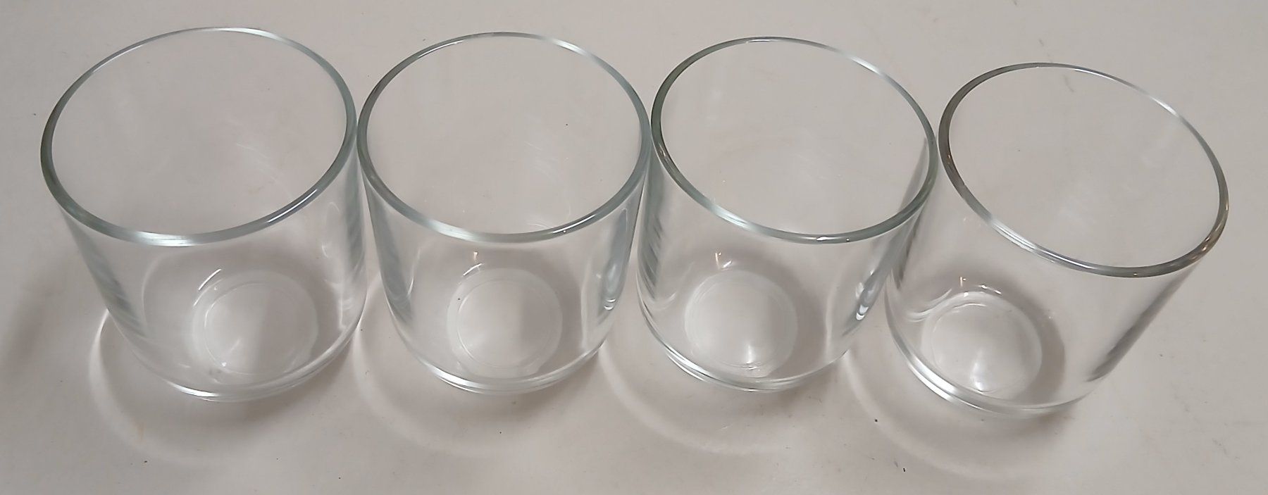 Verres: 4 Trinkgläser transparent aus Glas – Neuf (Voir description) à Sissach par mar_xc7r