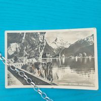 Flüelen  1942 / Axenstrasse mit Flüelen und Bristenstock
