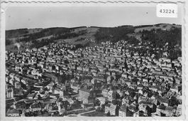 La Chaux-de-Fonds vue d'avion - Flugaufnahme