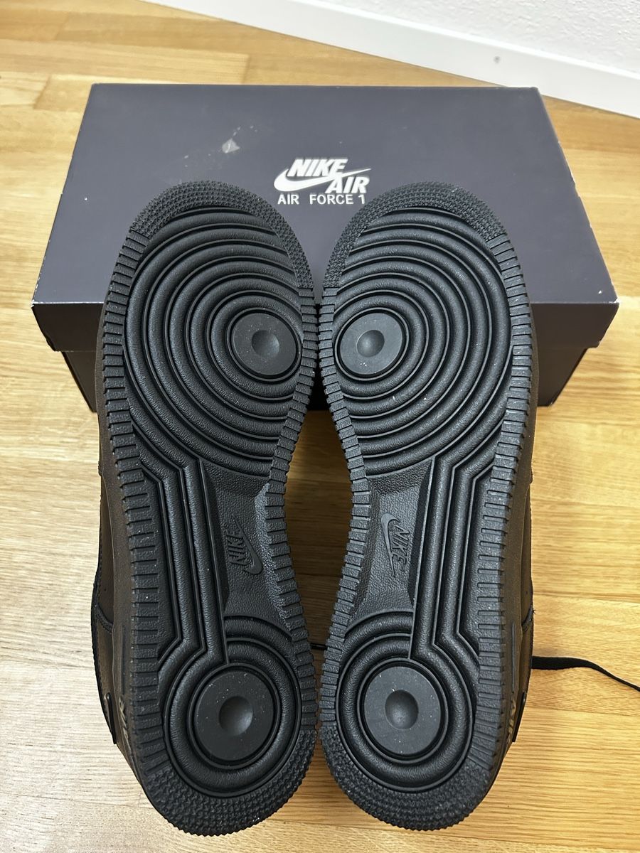 Nike Chaussures hommes: Nike Air Force 1 '07 LV8, SE, "Triple Black Ripstop",  – Neuf avec emballage d'origine à Riniken par mis_69lc 5