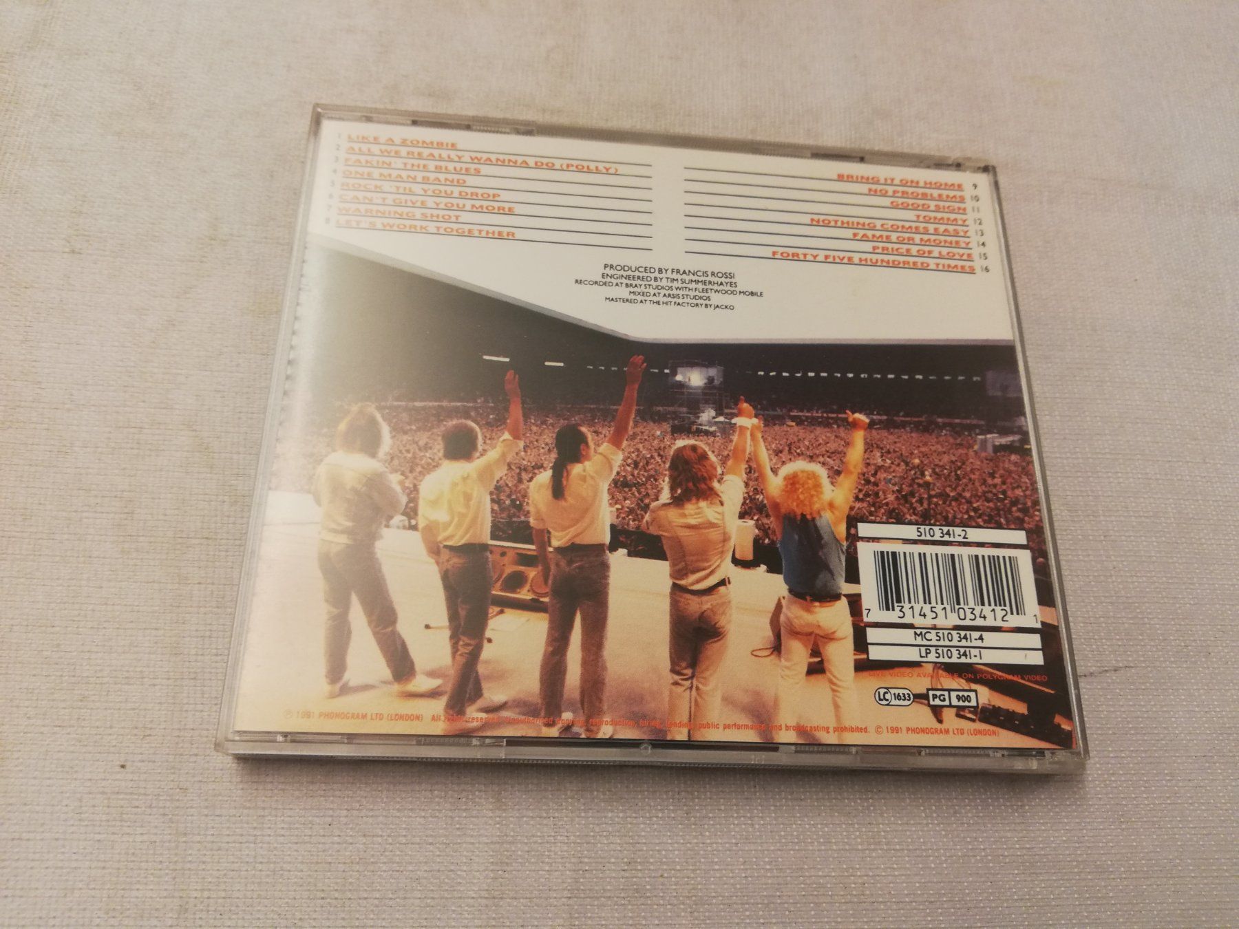 CDs: STATUS QUO - ROCK 'TIL YOU DROP – Gebraucht aus Bern von Vinylsound.ch 1