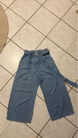 Wide Leg Denim Pants - Effortless Style for Summer Days